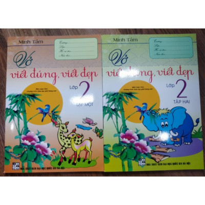 Sách Vở Viết Đúng Viết Đẹp Lớp 2 Tập 1