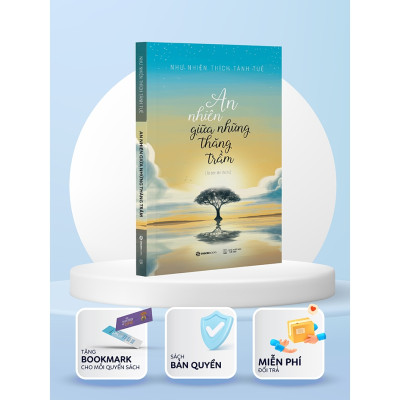SÁCH - An nhiên giữa những thăng trầm (Tái bản) - Tác giả Như Nhiên Thích Tánh Tuệ - Mvn Books