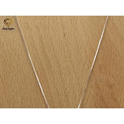 Dây chuyền bạc Ý 925 Huệ Ngân - Mặt đá phong thủy YYDZ135