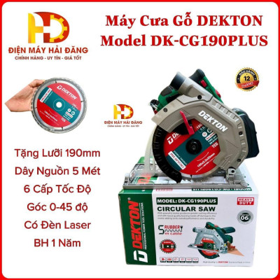 MÁY CẮT GẠCH 1550W DK-CG190PLUS DEKTON -HÀNG CHÍNH HÃNG