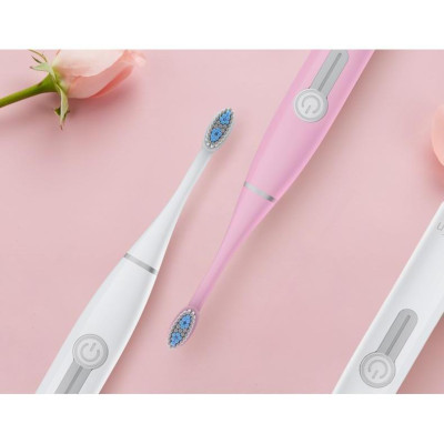 Bàn Chải Đánh Răng Điện W9 Dùng Pin Tiện Lợi Tặng Kèm 2 Đầu Thay Thế