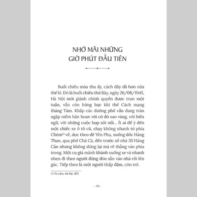 Thư Kí Bác Hồ Kể Chuyện