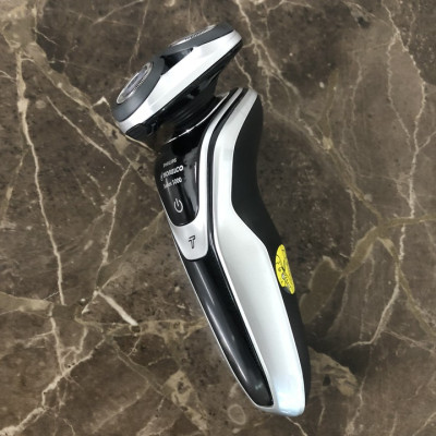 Máy cạo râu khô và ướt 2 trong 1 cao cấp series 5000 Philips S5370/04, kết hợp cả đầu tỉa mai tiện lợi, sạc nhanh an toàn- Hàng chính hãng