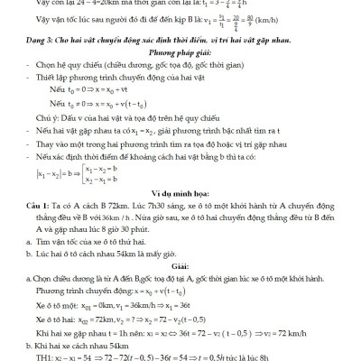 Tuyệt Kỹ Các Thủ Thuật Giải Nhanh Vật Lý 10 - KV