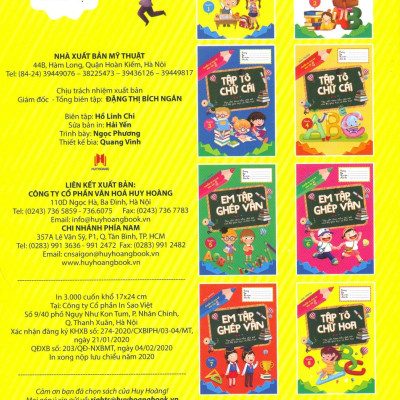 Chuẩn Bị Cho Bé Vào Lớp 1 - Tập Tô Chữ Hoa - Quyển 8 (Tái Bản 2020)