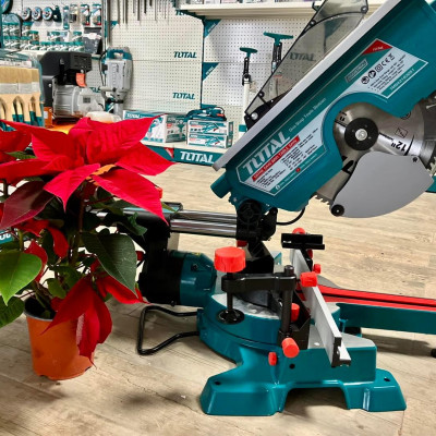 MÁY CẮT NHÔM TRƯỢT KẾT HỢP CƯA BÀN 1800W TOTAL TMS43183051 - HÀNG CHÍNH HÃNG