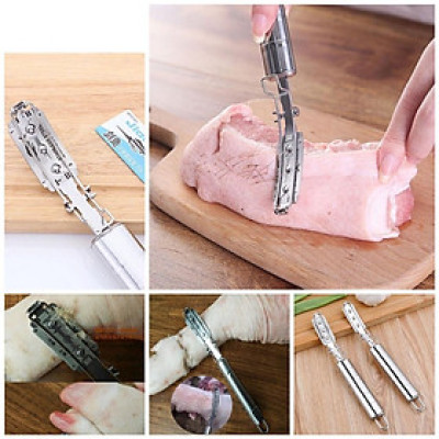(XẢ HÀNG) Dụng cụ Dao cạo lông heo lông lợn, gà vịt siêu sạch tiện dụng bằng thép không gỉ loại tốt