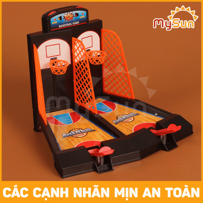 Bộ đồ chơi bóng rổ mini cho bé trai bộ trò chơi 2 người đối kháng trẻ em MySun