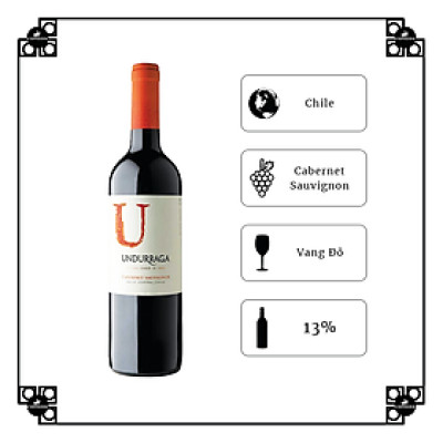 Rượu Vang Chile Undurraga U Cabernet Sauvignon