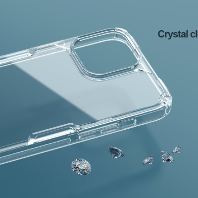 Ốp Điện Thoại NILLKIN TPU Trong Suốt Dành Cho iPhone 14 Pro Max/ 13 Pro Max Siêu Mỏng - Hàng Nhập Khẩu