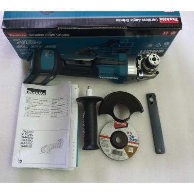 MÁY MÀI GÓC DÙNG PIN 40V 100MM (KHÔNG KÈM PIN VÀ ĐẾ SẠC) MAKITA GA027GZ - HÀNG CHÍNH HÃNG