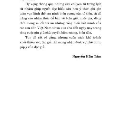 Người xưa giữ nước (Kể chuyện bảo vệ biên cương, biển đảo) - bản in 2024