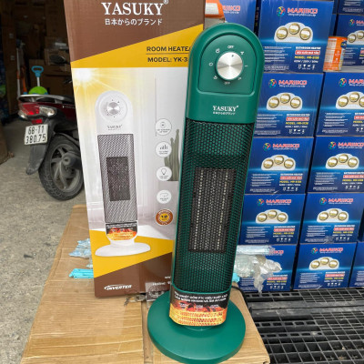 Máy Sưởi Gốm Ceramic Inverter YASUKY YK-380 - Màu Ngẫu Nhiên - Hàng Chính Hãng