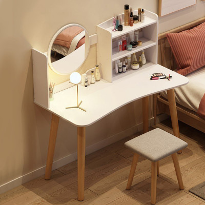 Bàn Trang Điểm Cho Các Cô Nàng Yêu Phong Cách Bắc Âu Thương Hiệu IGEA (Không Bao Gồm Ghế)