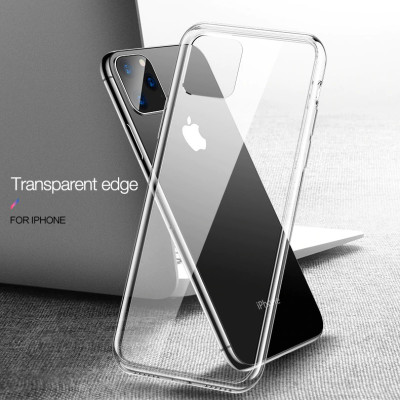 Ốp lưng dẻo silicon cho iPhone 11 Pro Max (6.5 inch) hiệu Ultra Thin (siêu mỏng 0.6mm, chống trầy, chống bụi) - Hàng nhập khẩu