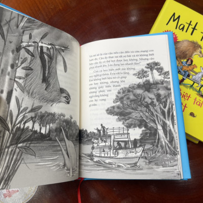 [bìa cứng có áo] (Combo 2 cuốn)  EVIE VÀ BIỆT TÀI BÍ MẬT và EVIE VÀ CHUYẾN PHIÊU LƯU Ở RỪNG NHIỆT ĐỚI - Matt Haig - Thaihabooks