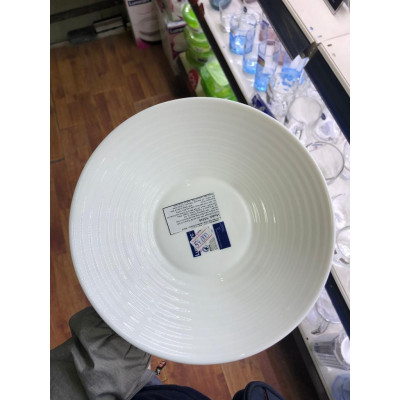 Set 3 bát tô canh/ăn bún phở Luminarc Harena N5416 20cm, chất liệu thủy tinh, dùng lò vi sóng