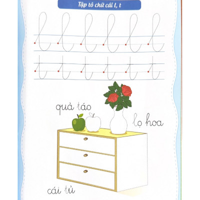 Bé Làm Quen Chữ Cái - Tập 2 (Dành Cho Trẻ Từ 4-5 Tuổi)