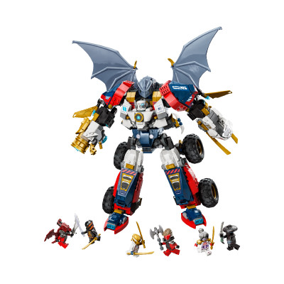 LEGO NINJAGO 71834 Đồ Chơi Lắp Ráp Chiến Giáp Kết Hợp Của Zane (1187 chi tiết)