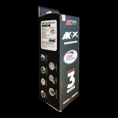 Hộp 3 bóng Pickleball AK-X - Tiêu chuẩn USAP