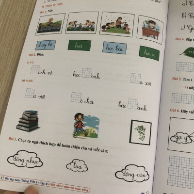 Qb - bài tập tuần tiếng việt 1/2 - kết nối tri thức với cuộc sống