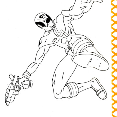 Sách- Bé Tô Màu Siêu Nhân (Quyển D)- 2HBooks