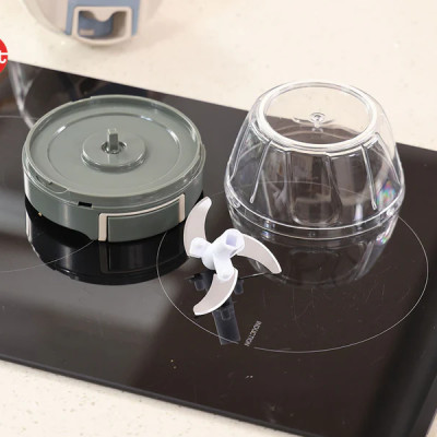 Cối xay tỏi ớt gia vị kéo tay iMat. Cối bằng nhựa Tritan trong suốt an toàn, lưỡi xay 3 tầng sắc bén Chưa có đánh giá