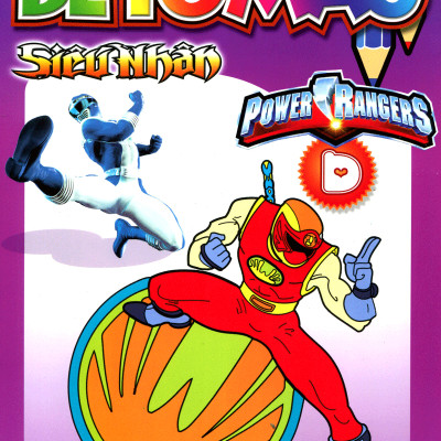 Sách- Bé Tô Màu Siêu Nhân (Quyển D)- 2HBooks