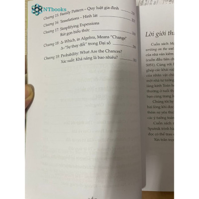 Combo sách lớp 8-9: Con đường dẫn tới tài năng, Toán học qua các câu chuyện về tập hợp, Mật mã trên tường, Bí mật, dối trá và đại số
