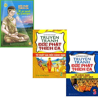 Sách - Bộ 3 Tập Truyện Đức Phật Thích Ca - Chính Thông Book