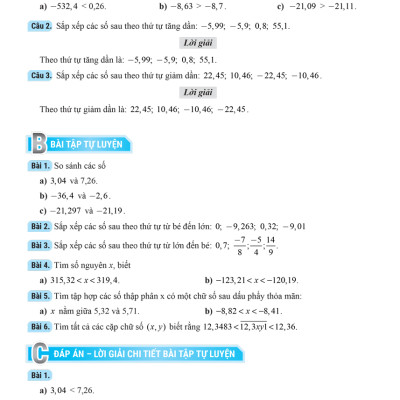 Rèn Kỹ Năng Giải Các Dạng Bài Toán (Cơ Bản Và Nâng Cao) Lớp 6 - Tập 2 (MEGA)