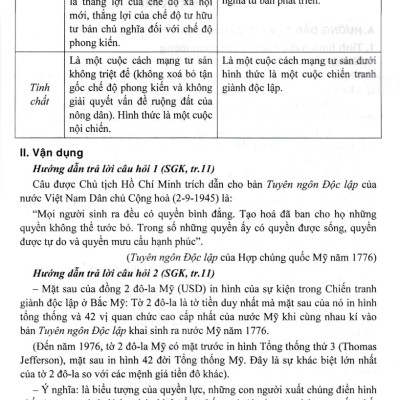 	Hướng Dẫn Trả Lời Câu Hỏi Và Bài Tập Lịch Sử Lớp 8 (Kết Nối Tri Thức Với Cuộc Sống) _HA