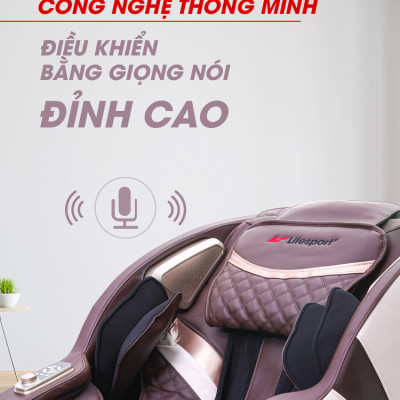 Ghế Massage Toàn Thân Lifesport LS-2800 Plus, Ghế Massage Sang Trọng Tinh Tế Cùng Nhiều Tính Năng Vượt Trội