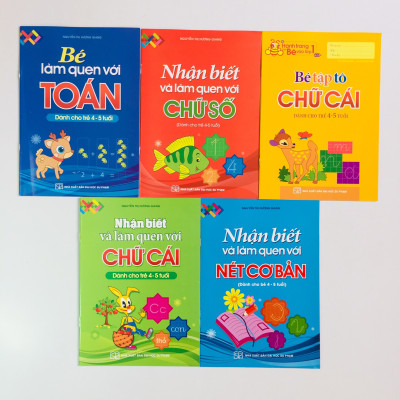 Combo Túi Hành Trang Cho Bé Vào Lớp 1 (4-5 tuổi) - (5-6 tuổi)