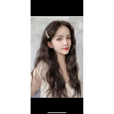 tóc giả kẹp phồng️ miếng 2 kẹp tóc giả kẹp xù dài cao cấp