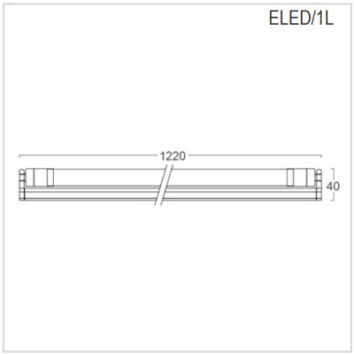 ĐÈN LED LUMAX# ELED/OT/740 