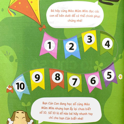 Khởi Đầu Cho Bé Vào Lớp 1 - Bé Tập Tô Chữ Số