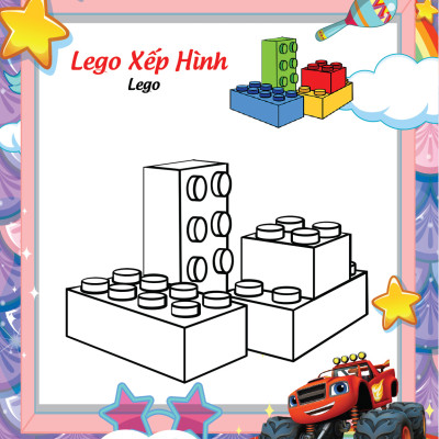 Sách - Bé tô màu và học tiếng anh theo chủ đề - Thế giới đồ chơi