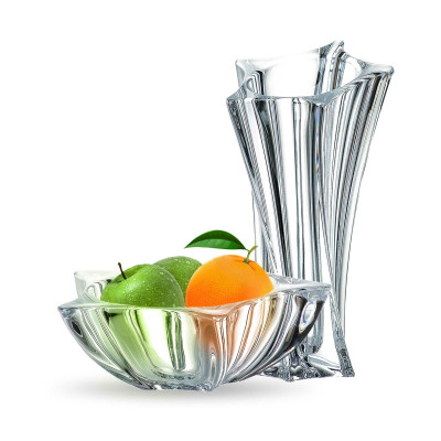 Lọ Hoa Pha Lê Crystalite Bohemia Sao Eo 33.0cm 