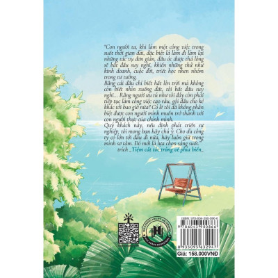 Sách - Tiệm Cắt Tóc Trông Về Phía Biển - Huy Hoàng Bookstore