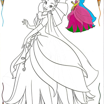 Sách - Tô Màu Công Chúa - Tập 2