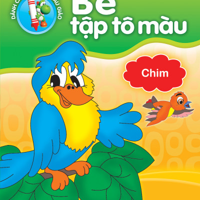 BÉ TẬP TÔ MÀU ( TÚI 8 CUỐN) 2019