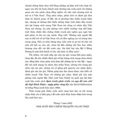 Quá trình phát triển và sụp đổ của chế độ Ngô Đình Diệm ngập giữa vũng lầy - bản in 2025
