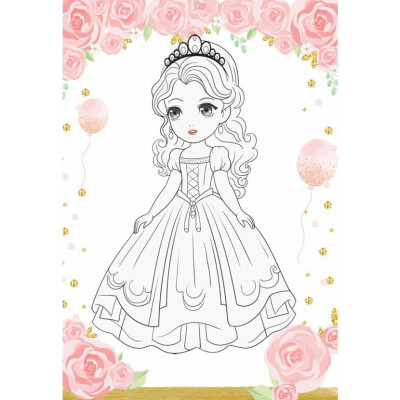 Sách - Tô Màu Princess - Công Chúa Kiêu Sa - Việt Thư