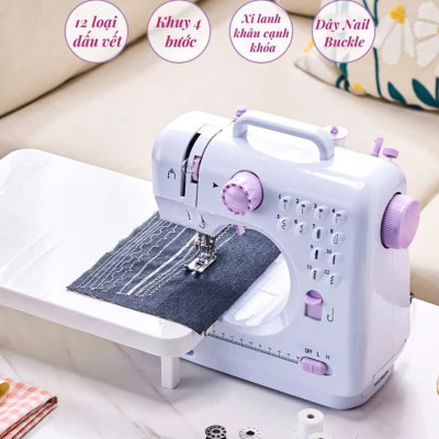 Bộ Máy May Gia Đình Đa Năng Có Vắt Sổ Kèm Đầy Đủ Phụ Kiện | Hàng Chất Lượng Cao, ĐÈN TRANG TRÍ , ĐỒNG HỒ TREO TƯỜNG