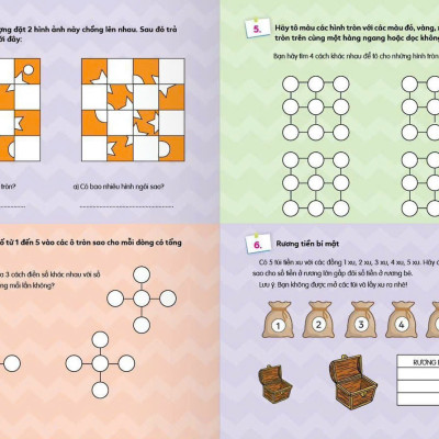 Sách Khám Phá Tiềm Năng Con Trẻ - Trò Chơi Hack Não