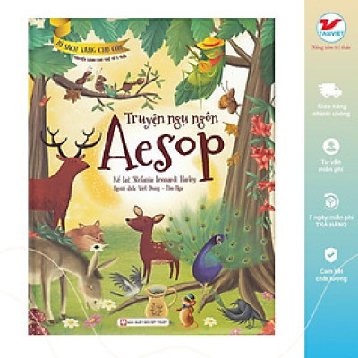 Sách - Tủ Sách Vàng Cho Con - Truyện Ngụ Ngôn Aesop - Tân Việt Books