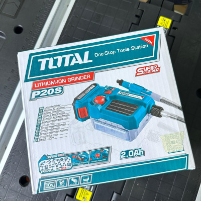 MÁY MÀI KHUÔN DÙNG PIN 20V (1 pin 2.0Ah + sạc) TOTAL TMGLI20011 - HÀNG CHÍNH HÃNG