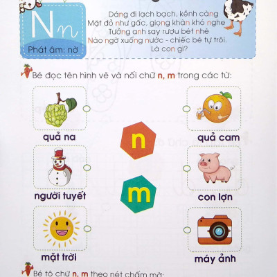 Tủ Sách Mầm Non - Bé Làm Quen Với Chữ Cái - Tập 2 (Dành Cho Mẫu Giáo)