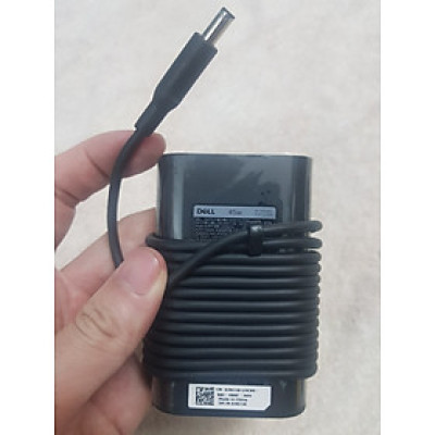 Adapter Sạc laptop Dell Oval 45w đầu kim nhỏ  4.5 mm x 3.0 mm dùng cho laptop XPS 11 12 13 L321X L322X /L221X Ultrabook - Hàng chính hãng